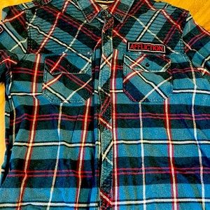 Mens Affliction 2xl flannel